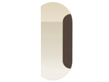 BRIDGE - Framed wall-mounted stainless steel mirror by Stylish Club - view 2